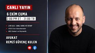  Avukat Remzi Güvenç Kulen / Canlı Yayın | 6 Ekim CUMA