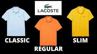 Which Lacoste Polo Fits You The Best! | Mens Polo Shirts