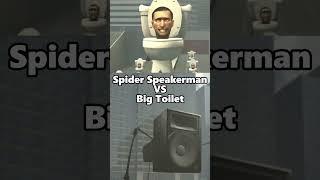 Spider Speakerman VS All Skibidi Toilets