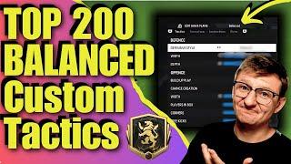 Top 200 Custom Tactics | EAFC 24