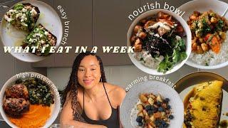 What I Eat In A Week / HEALTHY BALANCED MEALS