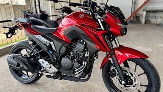 NOVA YAMAHA FZ25 2025 EM DETALHES MAIS PREÇO FINAL NA LOJA - FAZER 250 CONNECTED