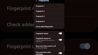 Turn off fingerprint animation on Samsung galaxy s23