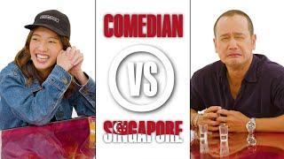 COMEDIAN VS SINGAPORE - ANNETTE LEE VS GURMIT SINGH