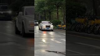 In Shenzhen Bay, I met a Northeastern boss driving a Rolls-Royce Phantom #rollsroycephantom