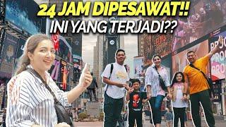 KELUARGA ASIX SAMPAI DI NEW YORK!! LANGSUNG KE TIMES SQUARE DAN TELFON UTENG GARA-GARA INI!!