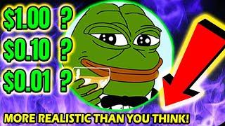 PEPE COIN TO 1 CENT? 10 CENT PEPE Or $1 PEPE ?! CAN PEPE REACH $0.01 PEPE ?!  Realistic Analysis!