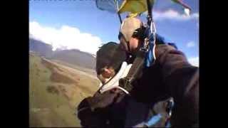 My fox glacier sky dive with instructor Michael Suter