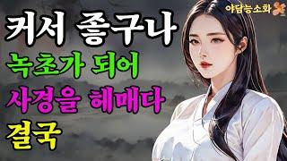 [야담 능소화 18]  한번에 두명의 여인을... 노총각의 큼지막한 것과 사랑에 빠진 여인 / 괴담  / 야담이야기 / 야사 / 전설 / 민담 / 설화 / 옛날이야기