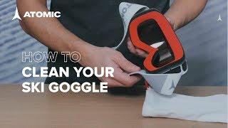 How to clean your Atomic ski goggles