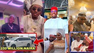 DAVIDO & CHIOMA WEDDING: Obi Cubana Oshimen & BILLIONAIRES Arrive As Chioma Get New Car #CHIVIDO2024