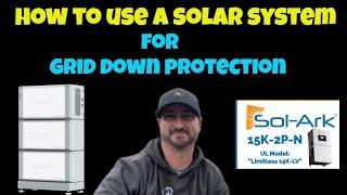 How to Protect Your Family from a Power Outage using an Off Grid solar system with battery backup