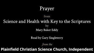 Chapter 1 — Prayer, from Science and Health with Key to the Scriptures by Mary Baker Eddy