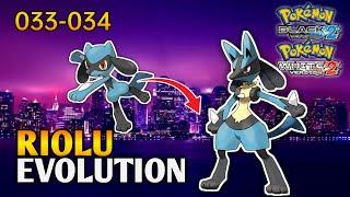 How To Evolve Riolu In Pokemon Black 2 & White 2 | Unova Pokedex