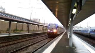 trafic ferroviaire en gare de brest