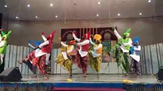 WINNER Bhangra Interzonal 2018 Mohindra College Patiala (RIFAC INDIA)