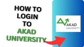 How to Login to AKAD University | AKAD Campus