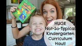 HUGE Not-So-Typical Kindergarten Homeschool Haul! All From Amazon!