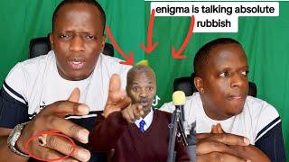 Gatvol Bishop Xposes and insults Brother Enigma as a stupid man |this is Serious!