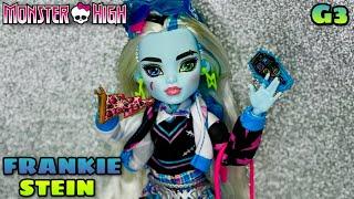 Monster High Frankie Stein G3 Doll Reviewing and Unboxing!