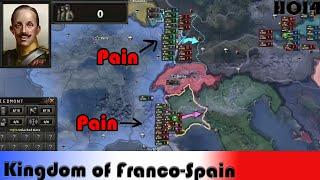 HOI4 - Kingdom of Franco-Spain - Timelapse