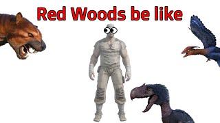 Walking around in the redwoods biome be like | Ark meme