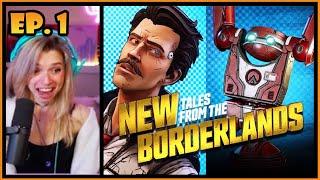 RHYS IS BACK!!! NOW WITH ROBO CHAIR~ New Tales From The Borderlands PLAYTHROUGH [EP 1]