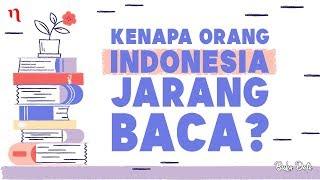 Buka Data - Kenapa Orang Indonesia Jarang Baca?