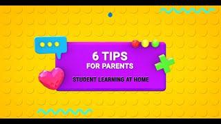 6 Tips For Parents To Support Student Learning at Home || TEL Gurus #homeschooling #learning