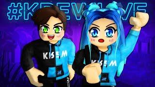 Krew goes GHOST HUNTING in Roblox!