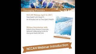 NCCIH Webinar Two Spirit! Let’s Hear It! Introduction