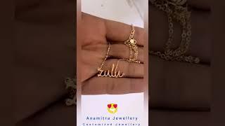 Customized Jewellery | Name Necklace | Silver Name Necklace | Silver Jewellery Manufacturer