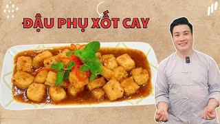 Đậu Phụ Xốt Cay - bùng nổ vị giác ngày đông| Cùng Cháu Vào Bếp