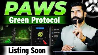 Paws Green Protocol | Paws Airdrop | Paws Listing | Paws Coin | Airdrop News Update | Albarizon