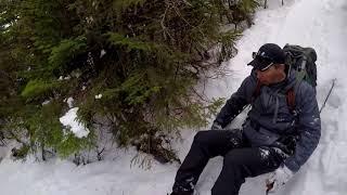 Butt Sliding the Tripyramids | Pine Bend Brook Trail