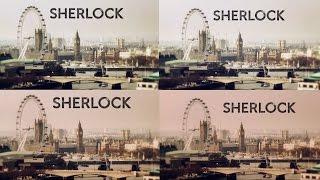 BBC Sherlock - All Entries (Intros) by Seasons | Intros' Evolution (1-4)