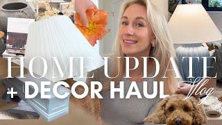 WHOLESOME HOME UPDATE VLOG + HOME DECOR HAUL  New Home Install, Kitchen Clean-Up and Decor Haul