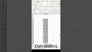 How to change numbers to two decimal places on #microsoftexcel