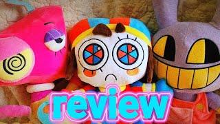 My Review of the amazing digital circus Pomni, Jax, and Zooble plushs!!!