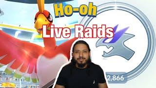 Hosting Ho-oh Raids live