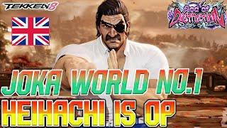 Tekken 8  ▰  JOKA World No.1 HEIHACHI GAMEPLAY IS OP !