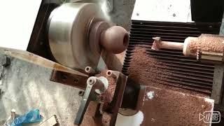 Wisdom CNC mini wood lathe for external broaching