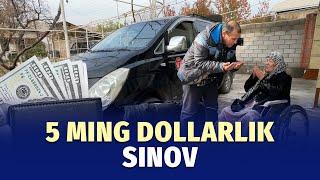 Yo‘ldan 5 ming dollar topib olib egasiga qaytargan haydovchi hikoyasi