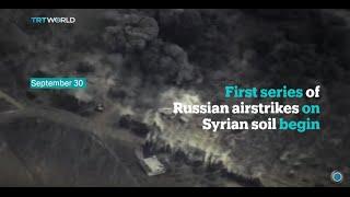 TRT World - Russian involvement in Syria war since September