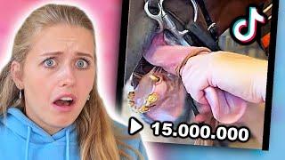 DOE DIT NOOIT!  Reageren op RARE TikTok paarden filmpjes 