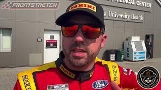 Josh Berry Reflects Discusses Being Wrecked In The Brickyard 400