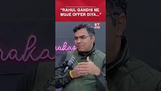 "Rahul Gandhi Ne Muje Offer Diya....": Parvesh Verma Drops Big Bombshell | #etnow #parveshverma