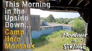 Morning Exploring the Upside Down at Camp Hero Montauk Bunker #strangerthings #abandoned #explore