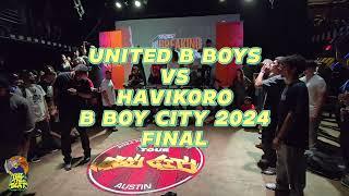 HAVIKORO VS UNITED BBOYS-BBOY CITY 2024-FINAL