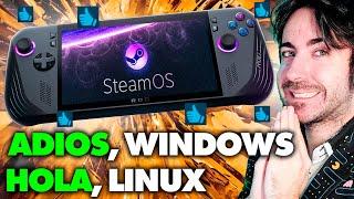 Desinstalé Windows de mi ASUS ROG ALLY X, por fin… Así es SteamOS (o Bazzite) en una portátil